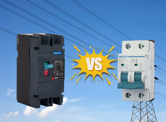 MCB vs MCCB:Differences, Ratings, and Selection Guide