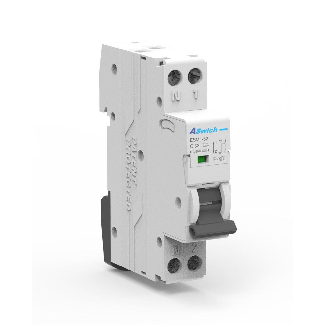 ESM1-63(10KA) MCB AC mini Circuit Breaker