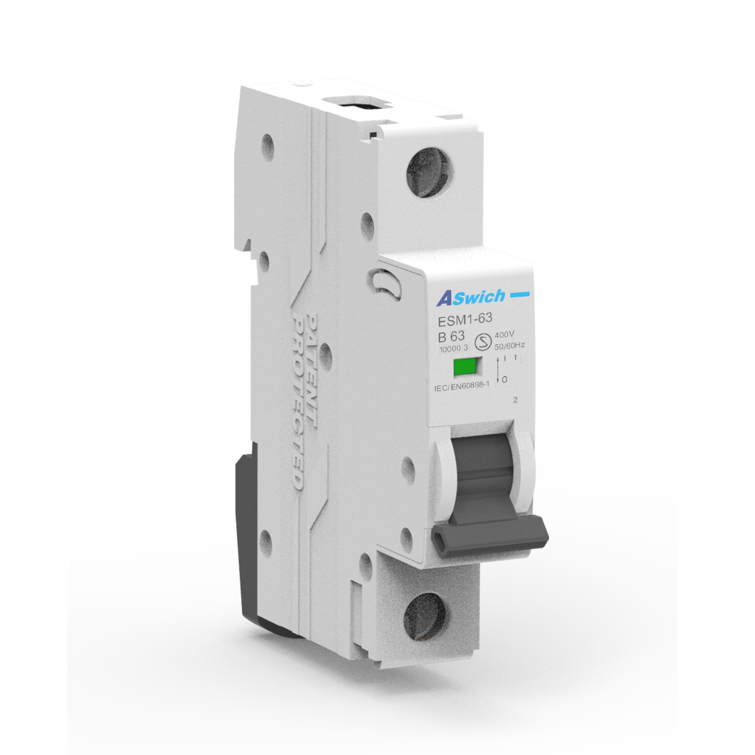 ESM1-63(10KA) MCB AC mini Circuit Breaker