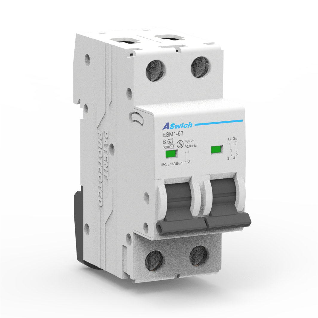 ESM1-63(10KA) MCB AC mini Circuit Breaker