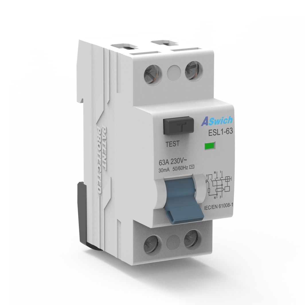 ESL1-63 RCCB Residual Current AC Circuit Breaker