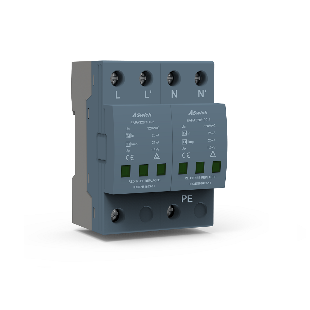 EAP T1+T1 2P AC Surge Protection Device